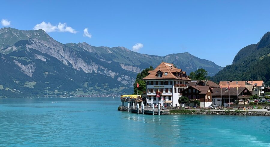 Switzerland tour package Interlaken mountain lake scenic view