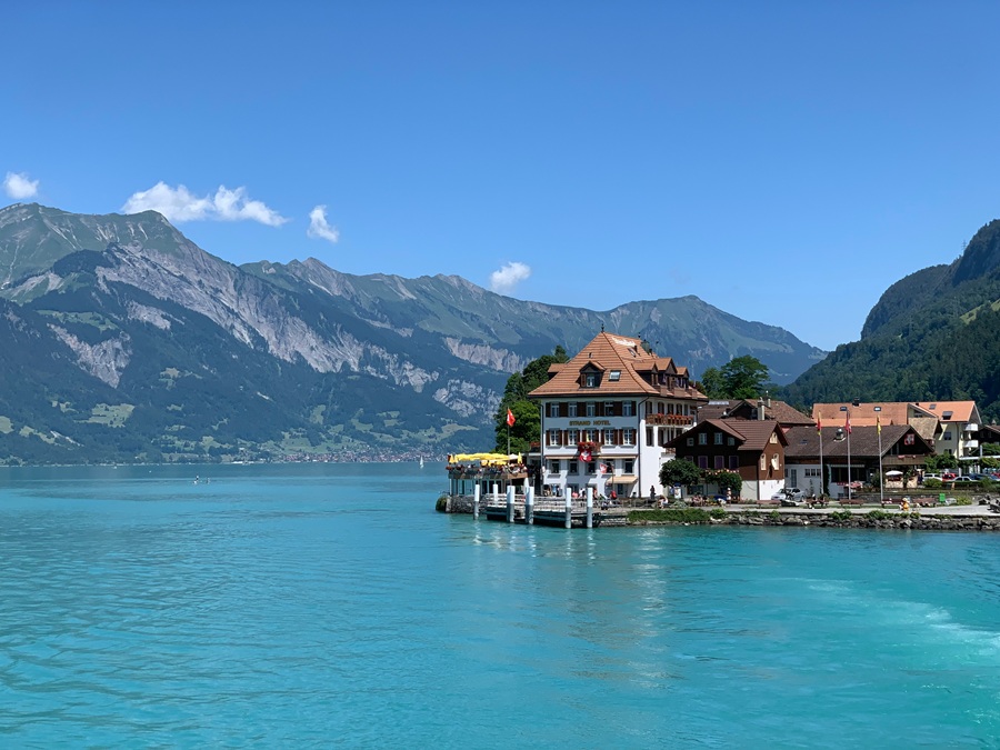 Switzerland tour package Interlaken mountain lake scenic view