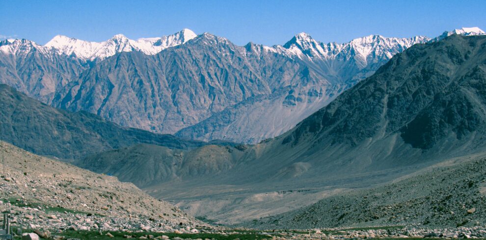 Ladakh adventure tour package mountain roads and valleys