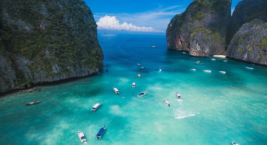 Thailand island tour package Phuket beach scenic view