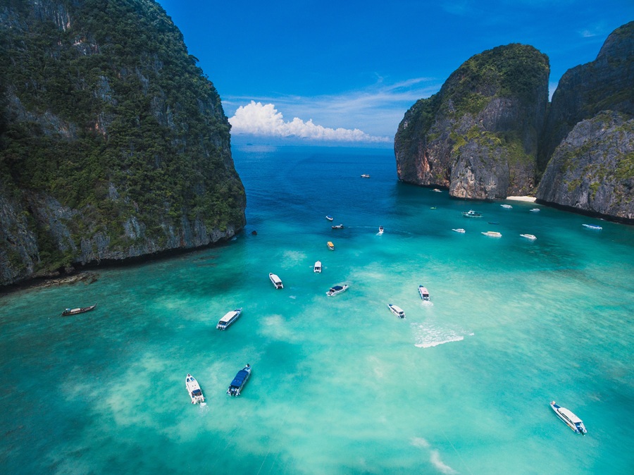 Thailand island tour package Phuket beach scenic view