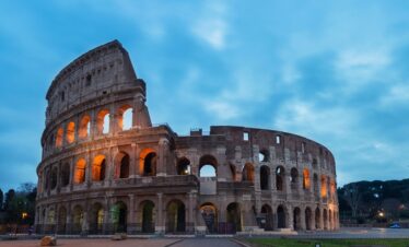 Italy tour package Rome Colosseum historic landmark view