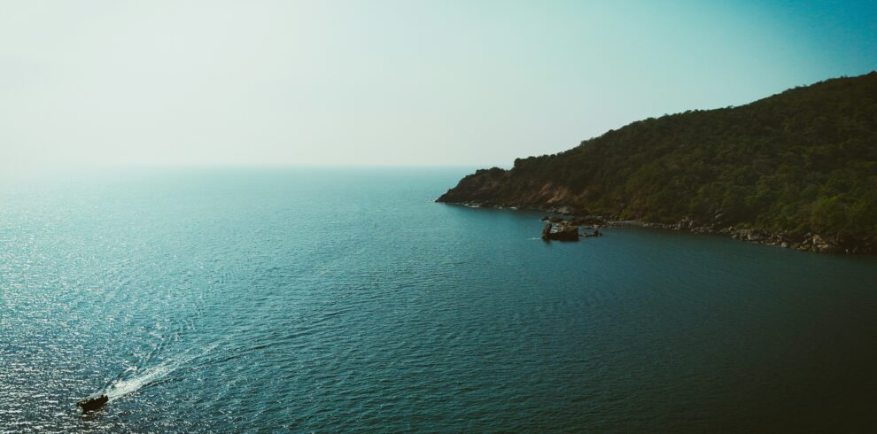 Goa tour package 3 nights 4 days beach aerial view