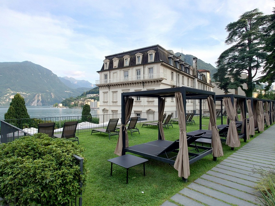 Luxury Switzerland tour package alpine hotel mountain view