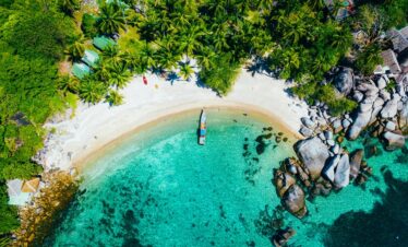 Thailand tour package Pattaya beach island clear water view