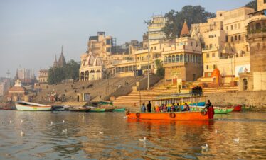 Varanasi tour package Ganga Aarti ghats spiritual view