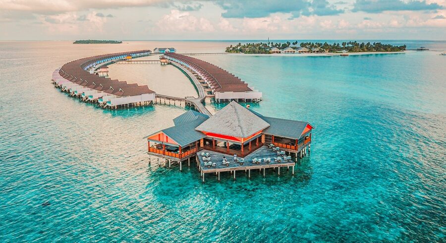 Luxury Maldives tour package water villa ocean view